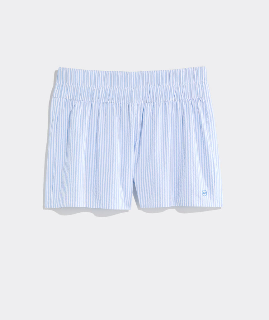 Vineyard Vines Harbor Shorts Seersucker Jake Blue