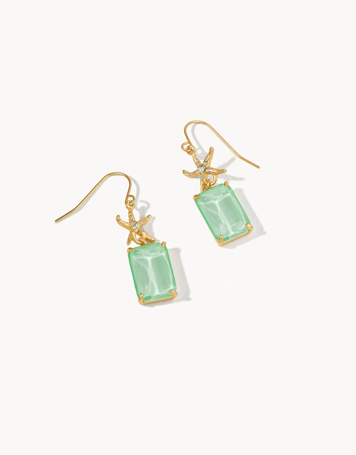 Spartina Starfish Earrings Seafoam