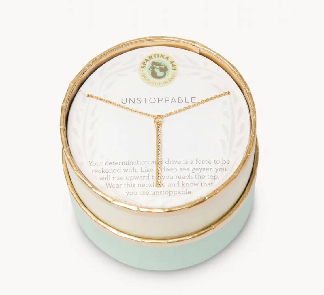 Spartina Unstoppable Sea La Vie Necklace Gold