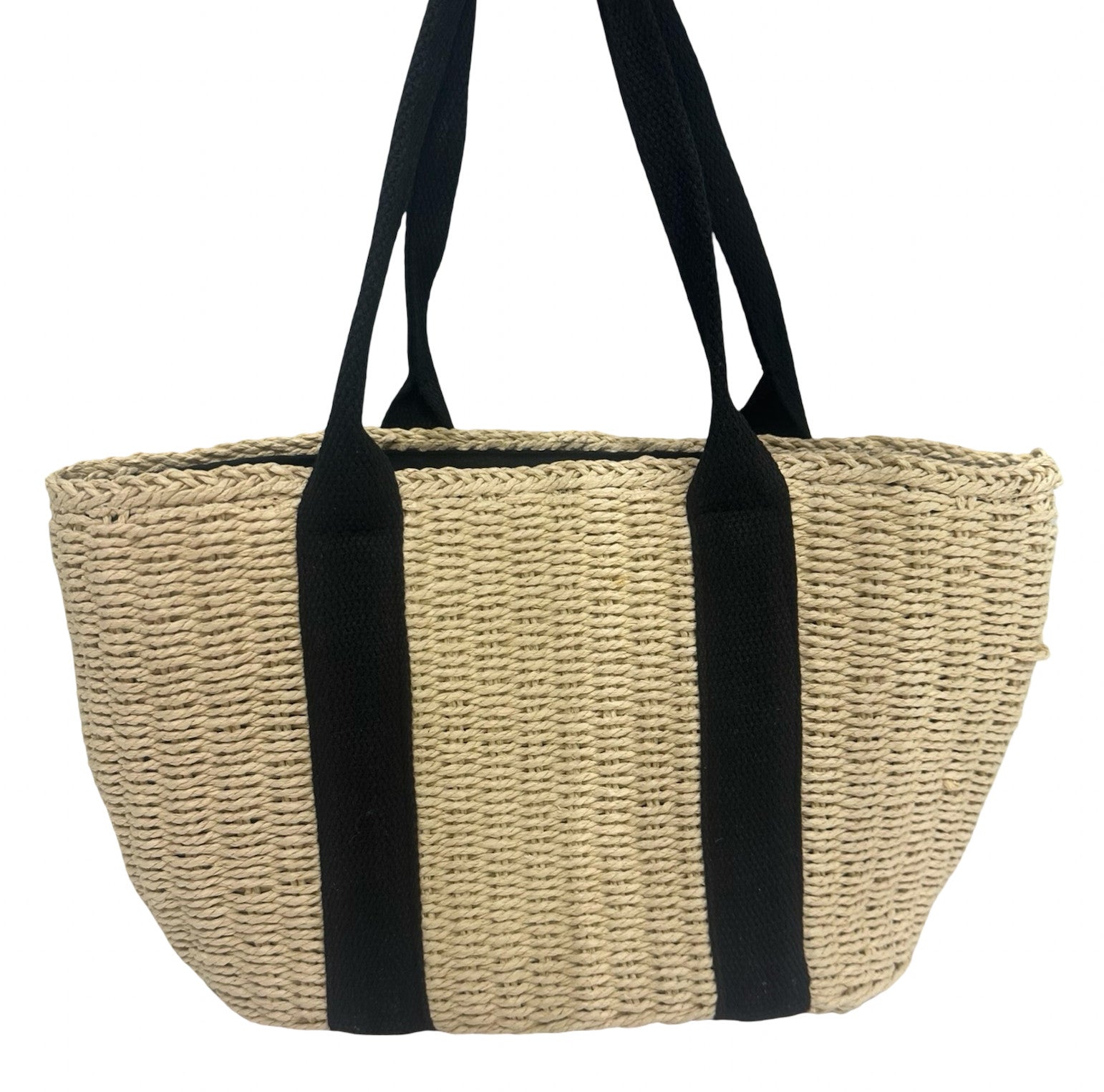 Shaddow and Fish Karol Beach Tote Luxe Bag White
