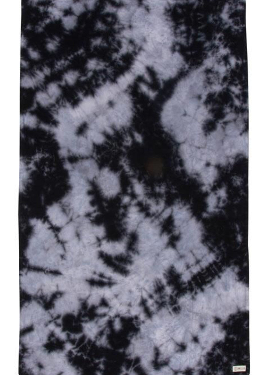 Sand Cloud Black Acid Wash Beach Towel Black