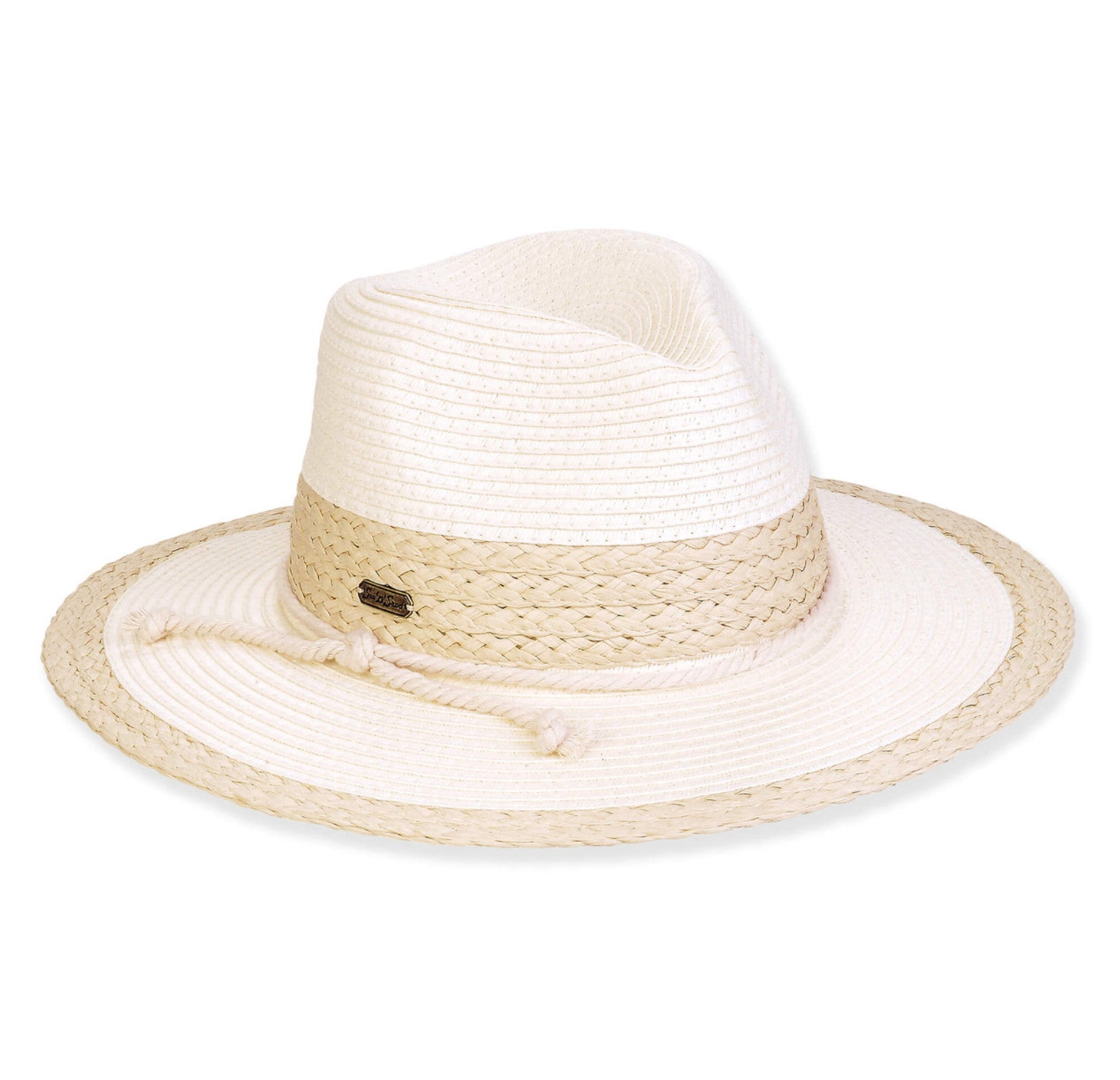 Sun 'N' Sand Laura w/ Rope Safari 3" Brim Hat