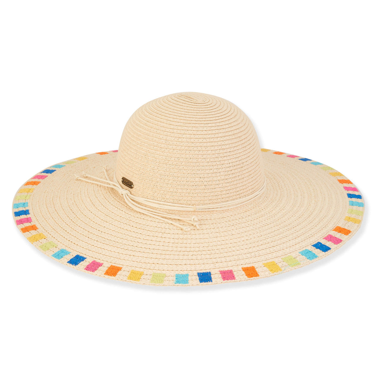 Sun 'N' Sand Bailey Square Detail Floppy Hat