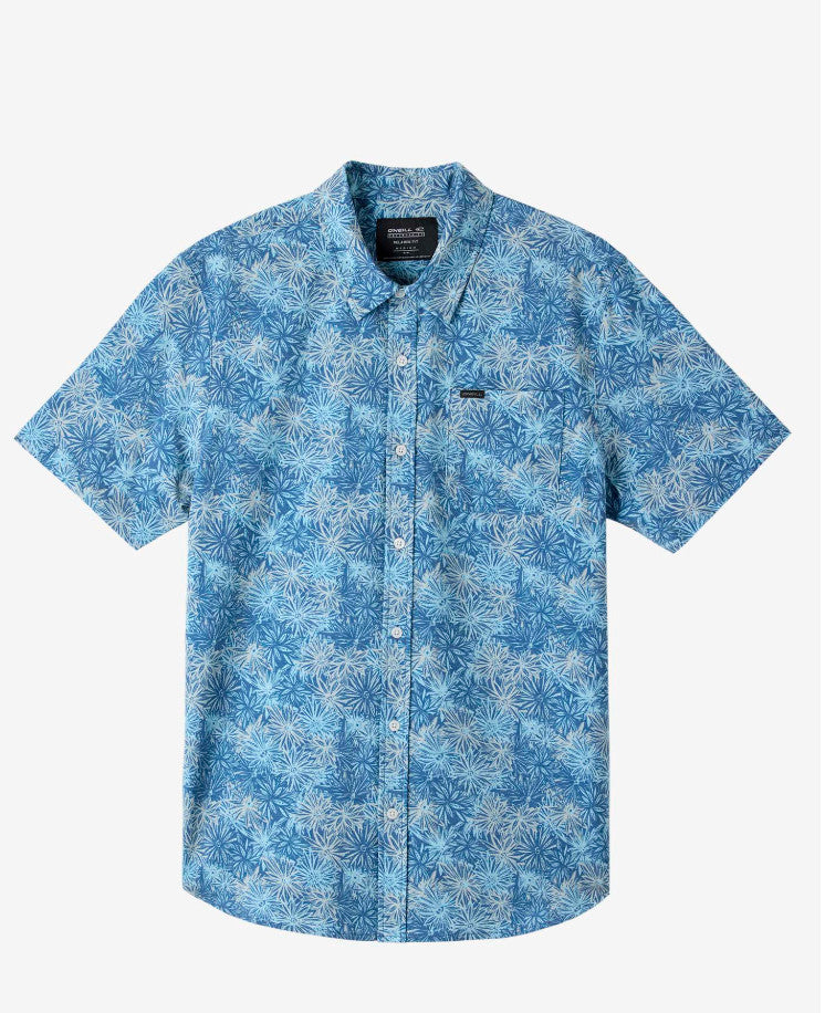 O'Neill Traverse Slub Shirt Relaxed UPF Indigo