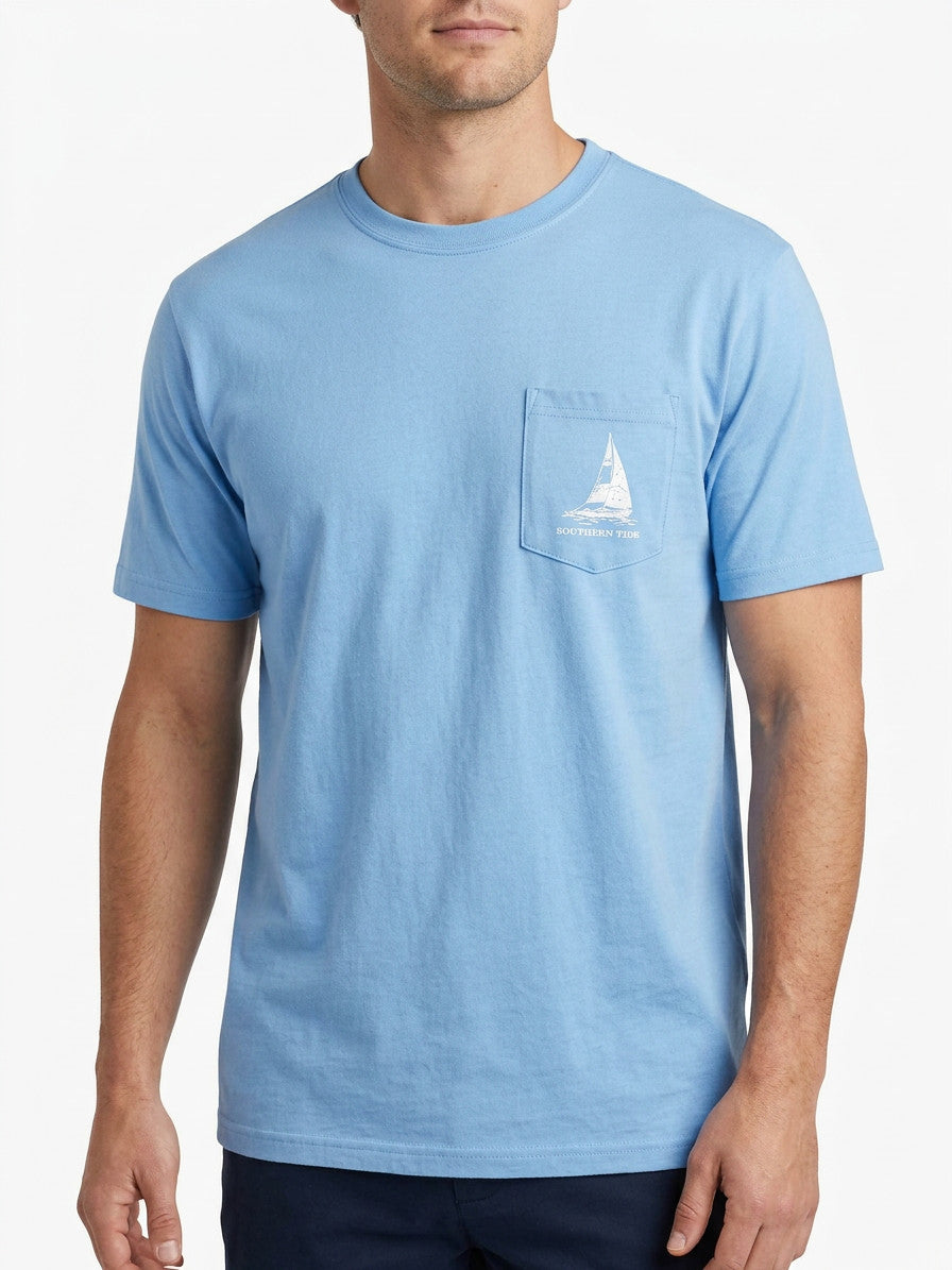 Southern Tide Key West Set Sail Trip Tee SS Ocean Channel