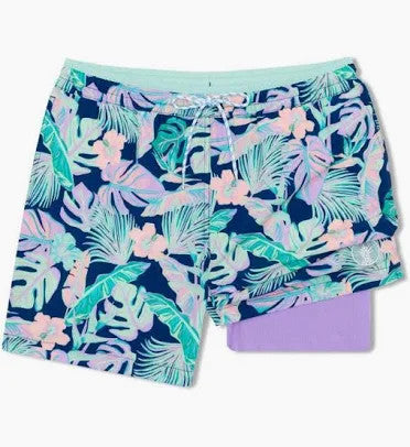 Chubbies The Night Faunas 5.5 Classic Lined Swim Trunk