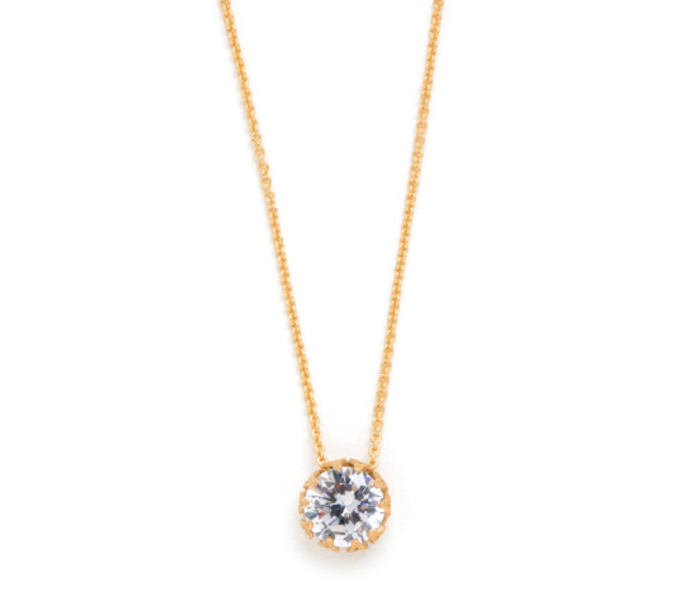 Spartina Dance Gem Sea La Vie Necklace Gold
