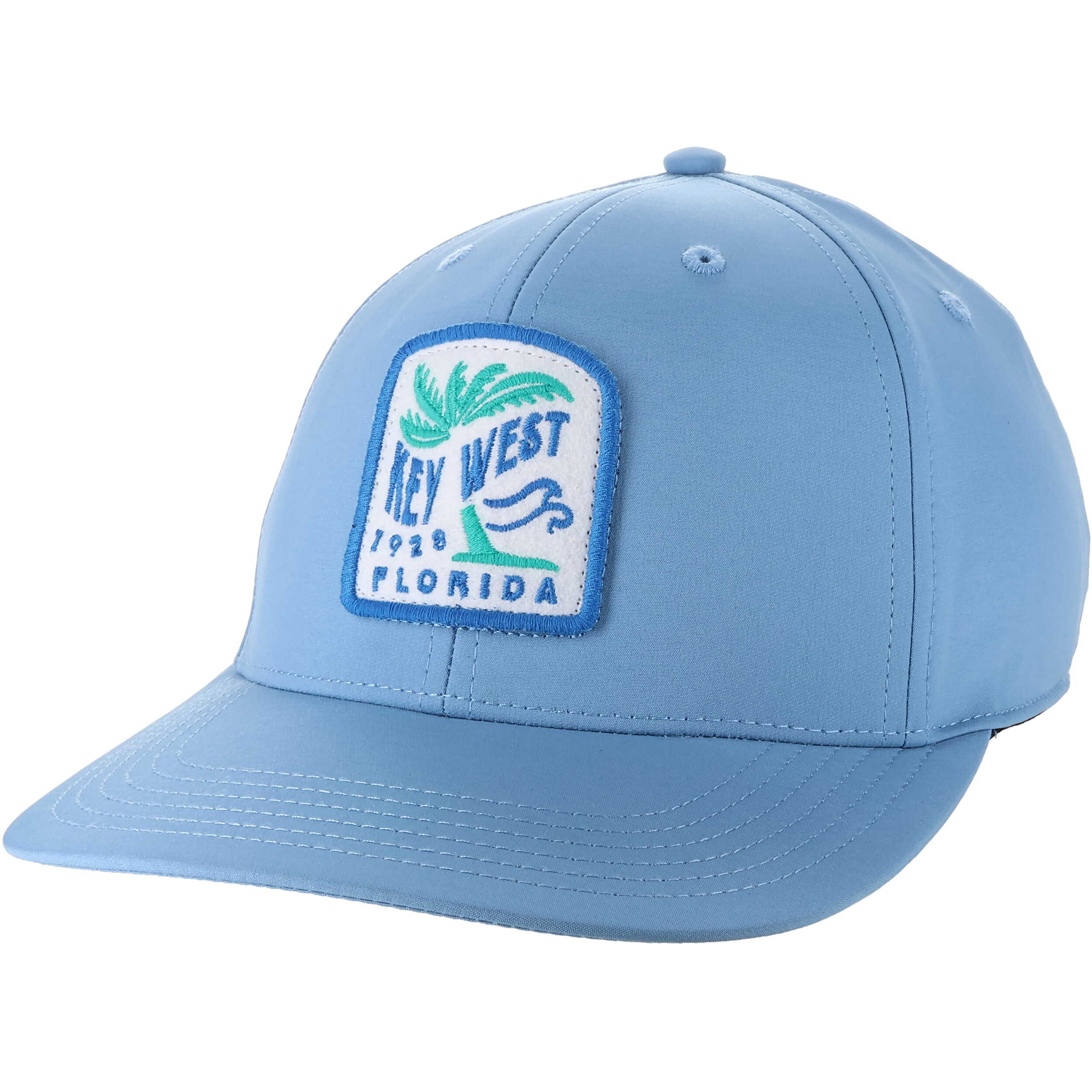 Legacy Hat Palm Key West Patch Hat Light Blue