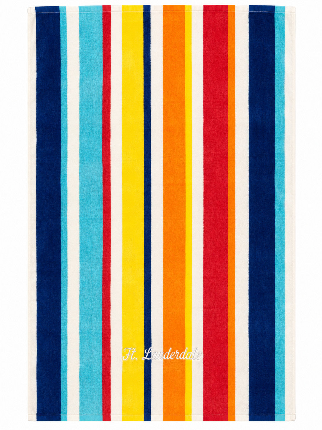 Fort Lauderdale Striped Towel Orange/Yellow