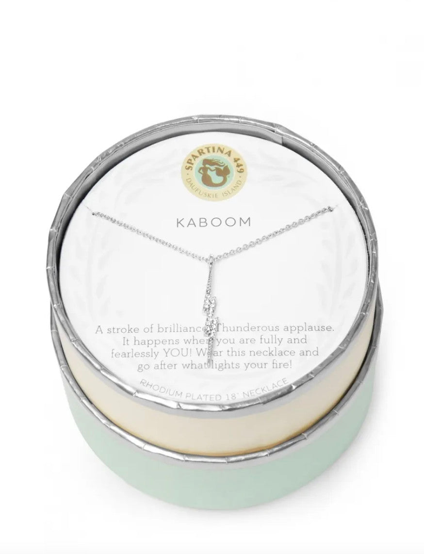 Spartina Kaboom Sea La Vie Necklace Silver