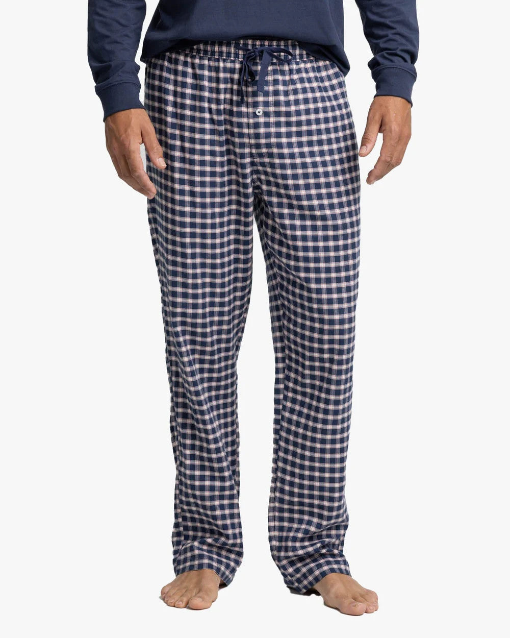 Southern Tide Silverleaf Plaid Lounge Pant