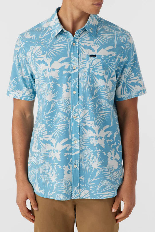 O'Neill Traveler UPF Traverse Relaxed Fit Shirt Blue Fade