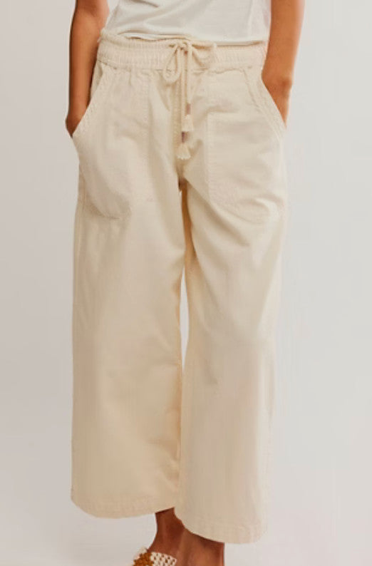 Free People We The Free Easy Peasy Pull-On Cord Jeans Ire