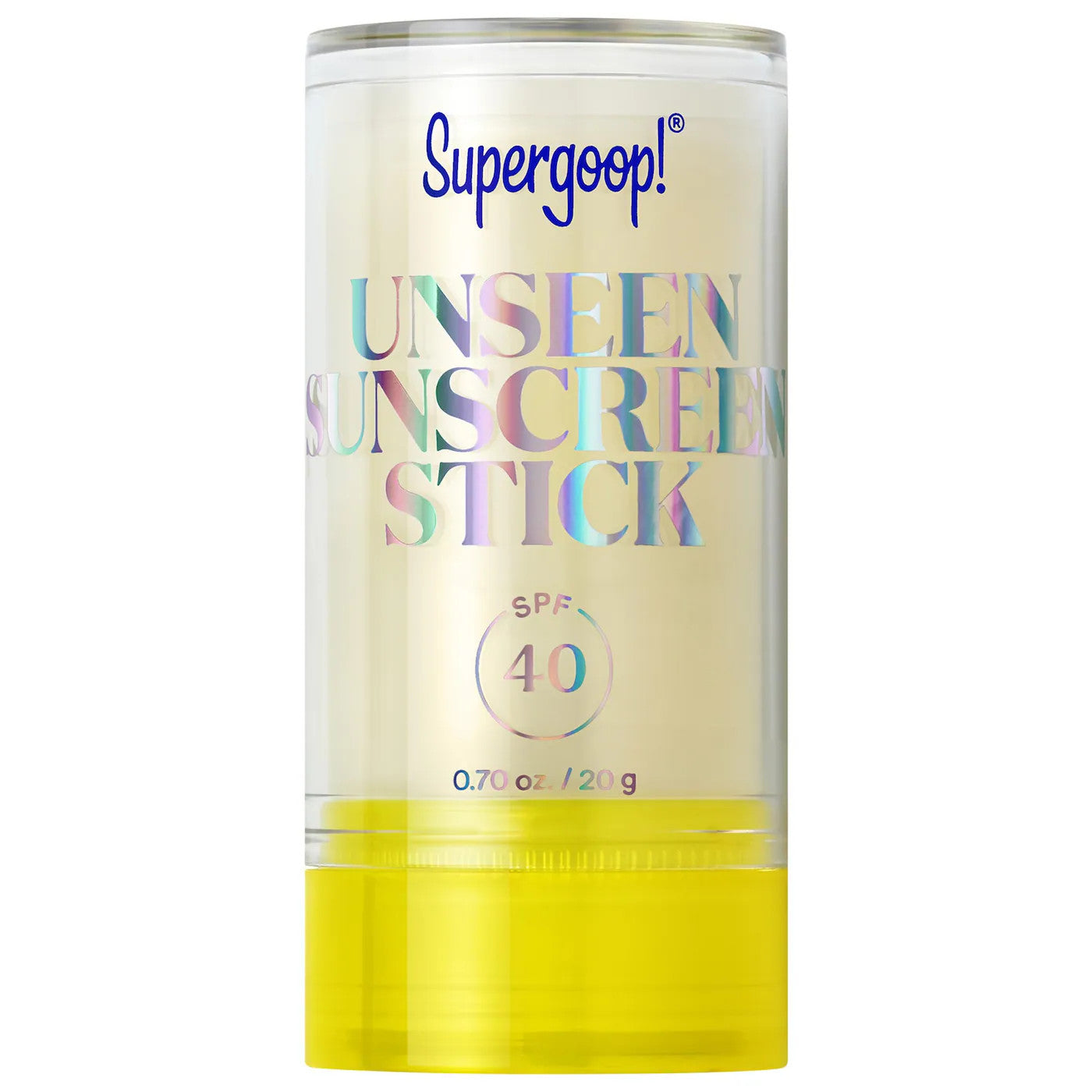 Supergoop! Unseen Sunscreen Stick SPF 40 Invisible Sun Protection 0.70 fl.oz