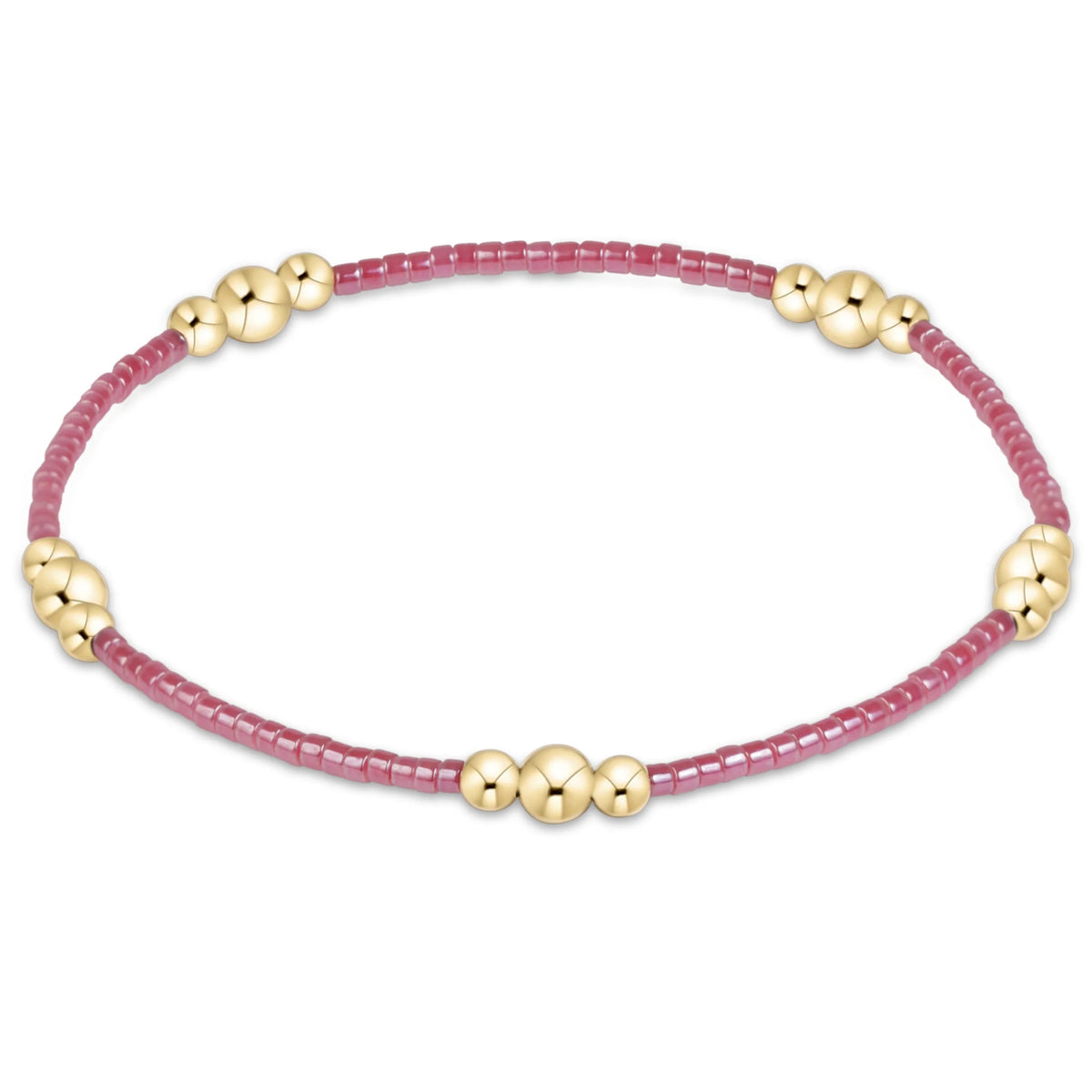 Enewton Hope Purpose Gold Bracelet Pink Champagne