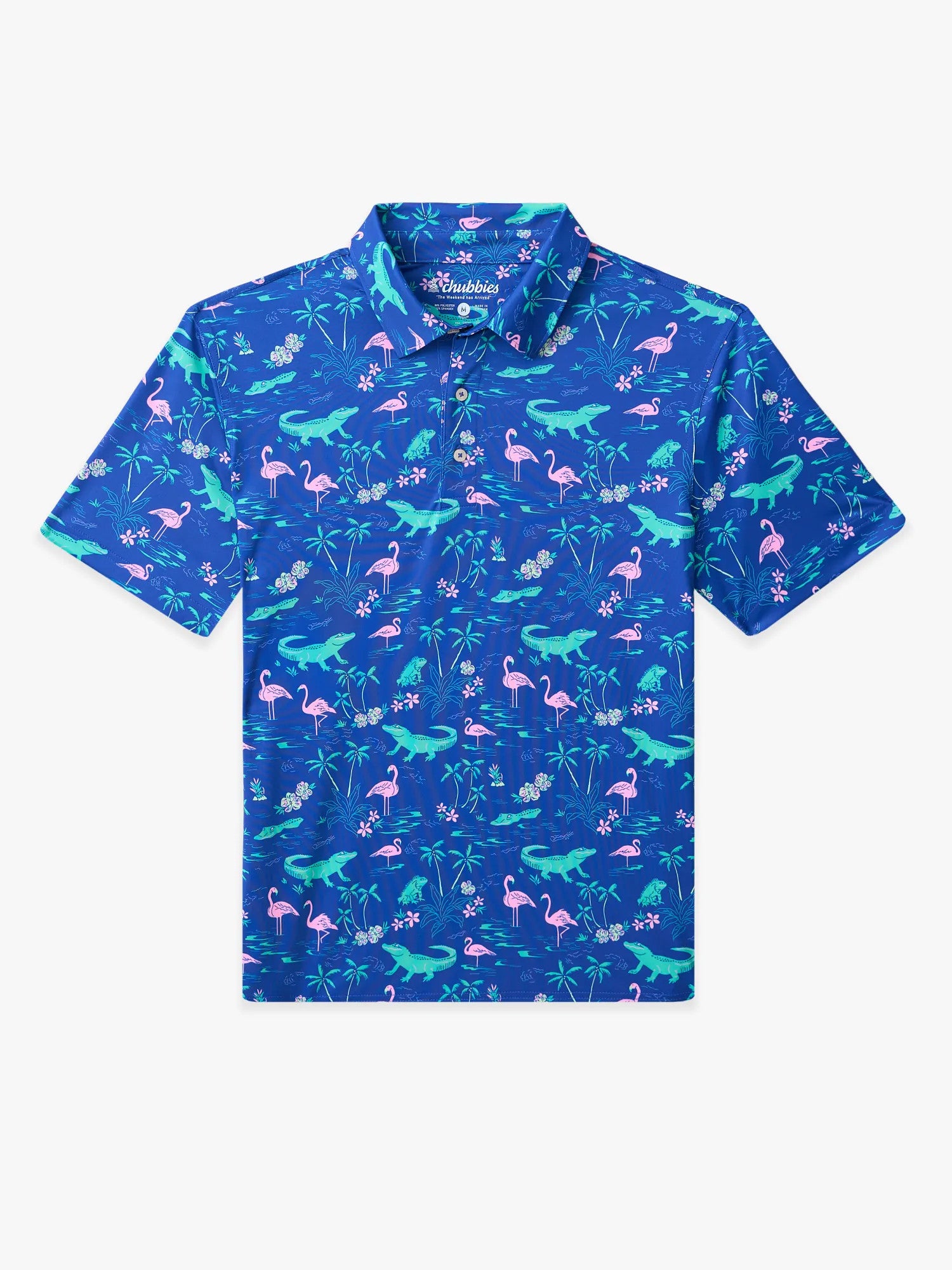 Chubbies The Swamp & Circumstance Boys Performance Polo