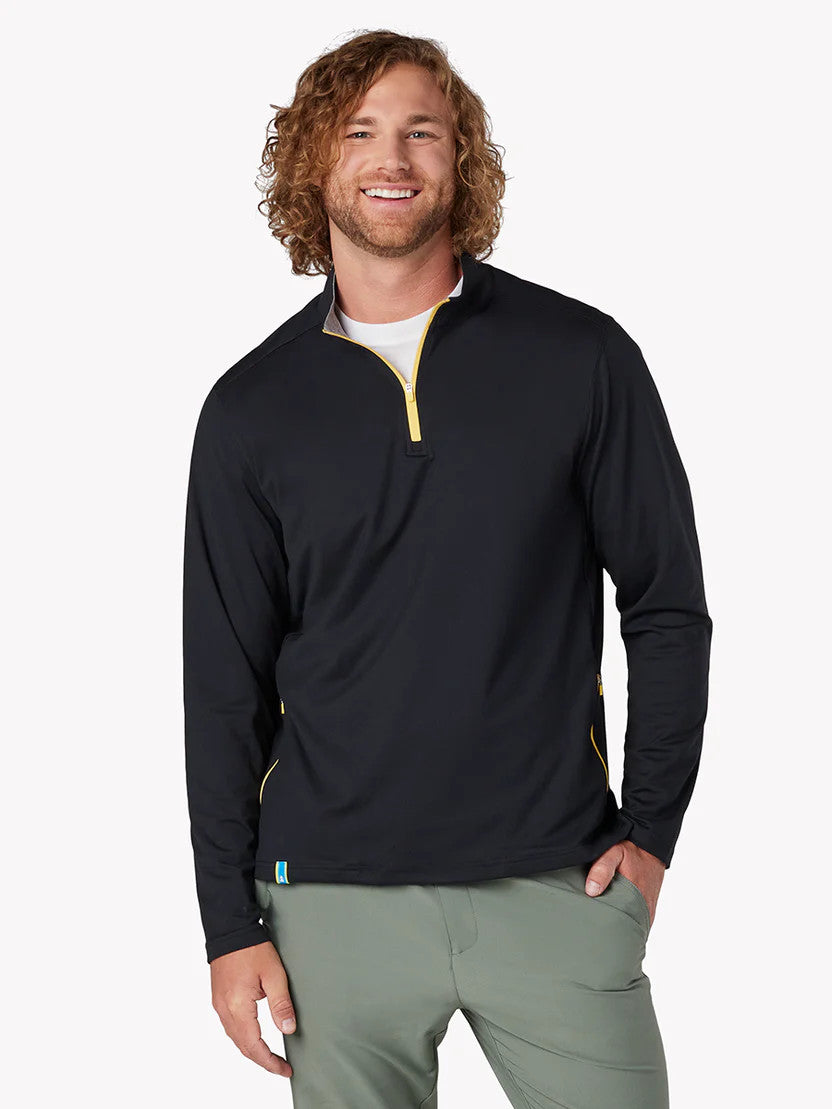 Chubbies The Obsidian Movementum Quarter Zip