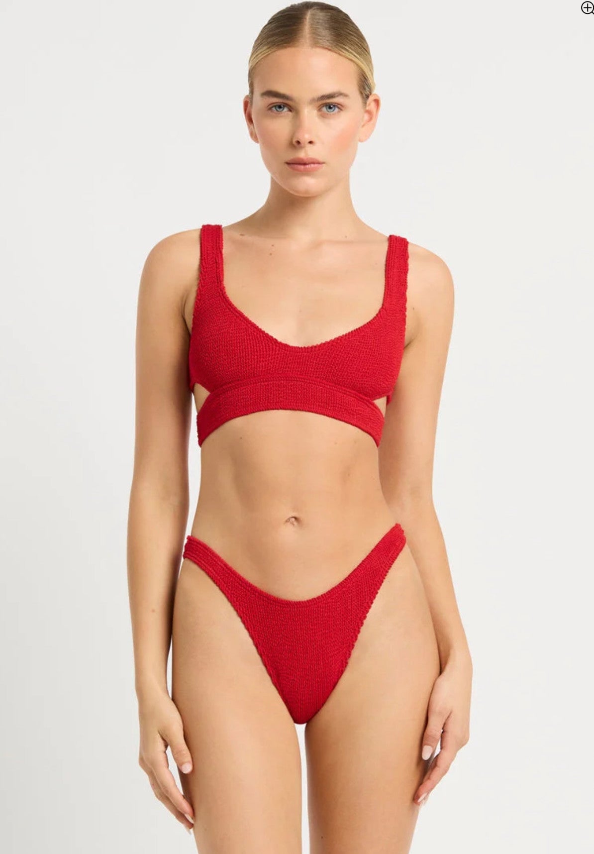 Bond Eye Scene Brief Bottom Baywatch Red Eco O/S