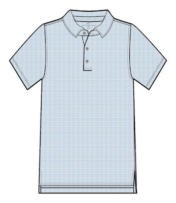 Southern Tide Driver Surfside Retreat Plaid Polo Ocean Channel
