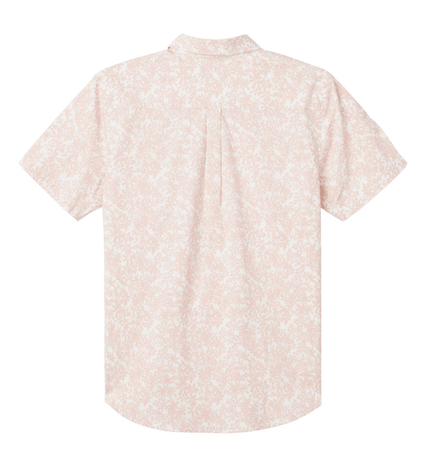 O'Neill Quiver Stretch Modern Botton Down Shirt SS LT Rose