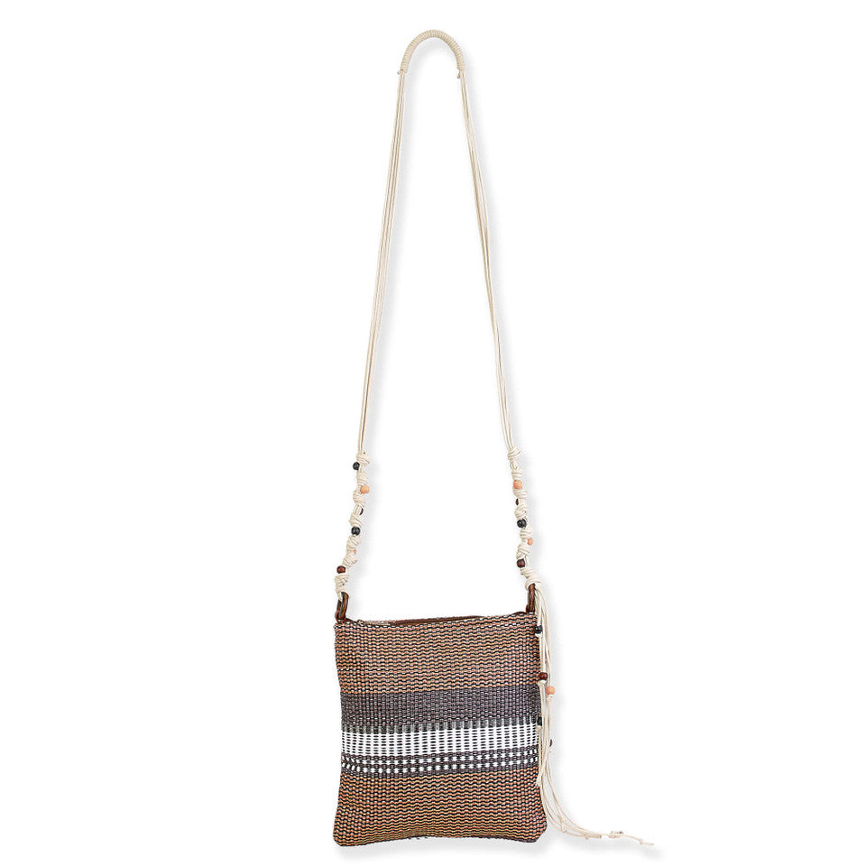 Sun 'N' Sand Assorted Zamora Poly Straw Crossbody