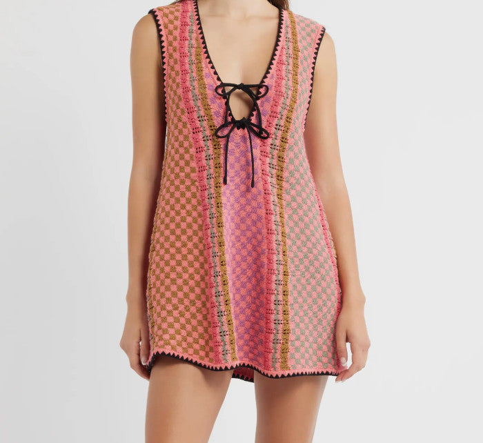 Free People Amalfi Twist Mini Pink Pop Combo