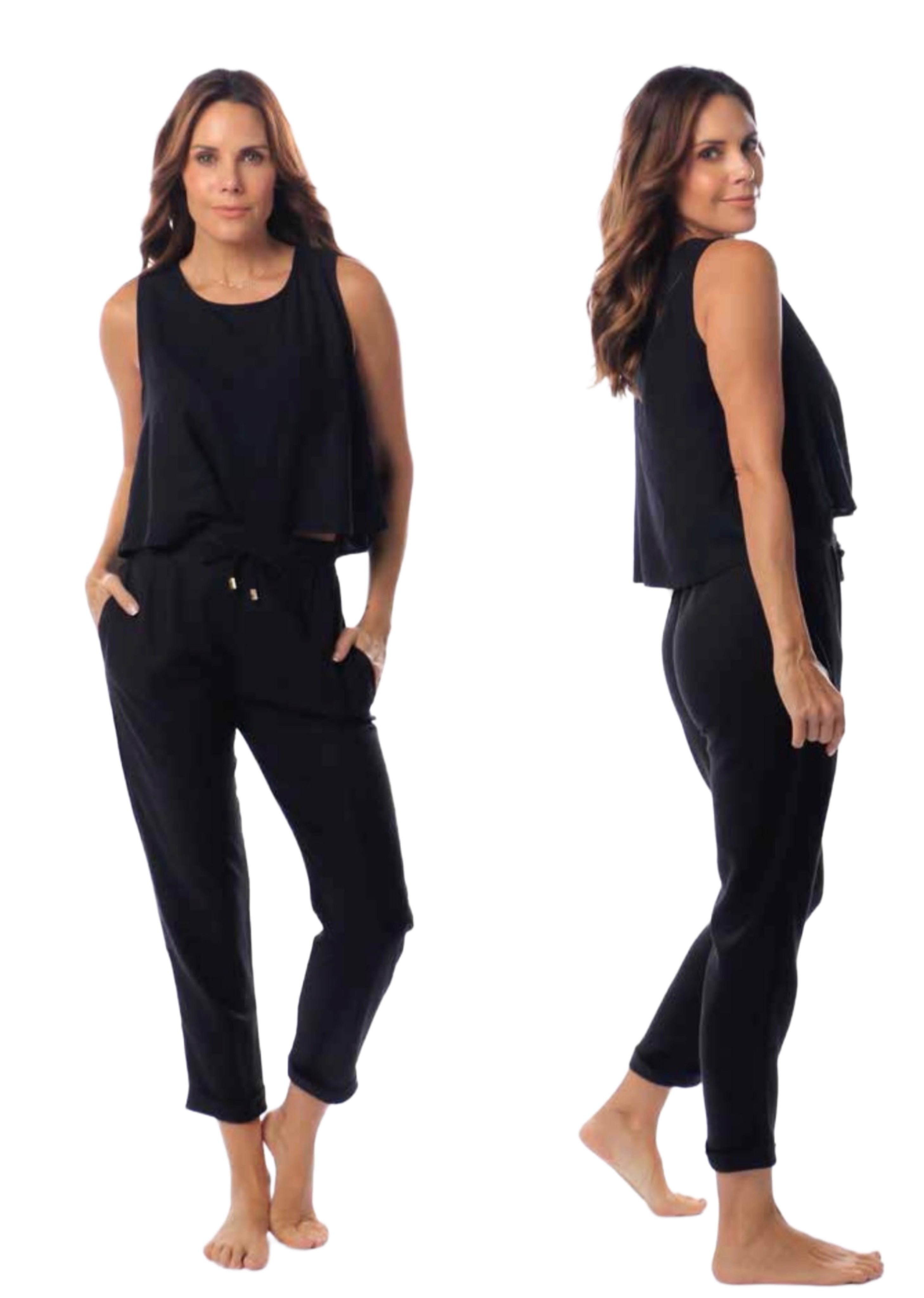 Salty Weekend Leslie Uber Print Wide Leg Pants