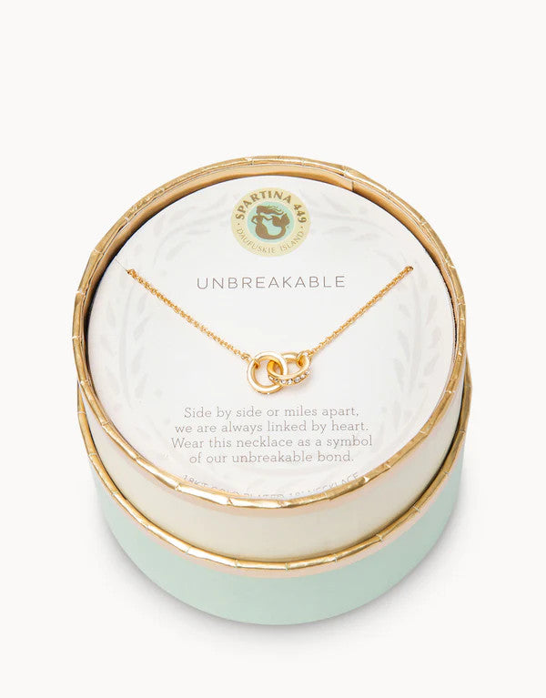 Spartina Unbreakable/Double Rings Sea La Vie Necklace Gold