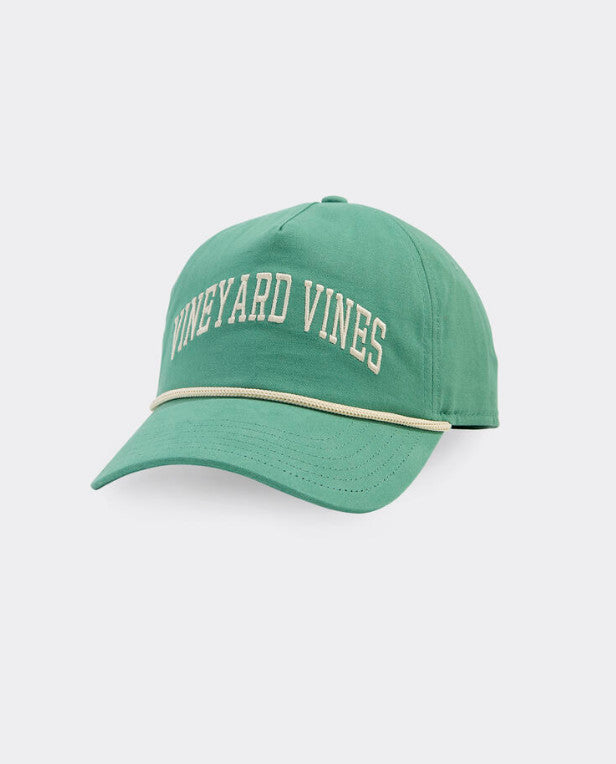 Vineyard Vines Logo 5 Panel Hat Starboard Green