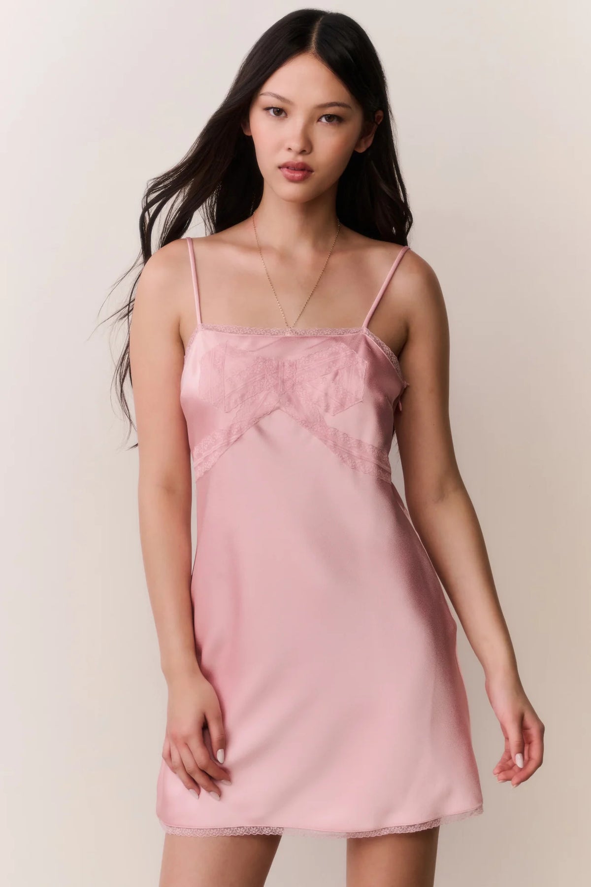 LoveShackFancy Mirelis Dress Potpourri Pink