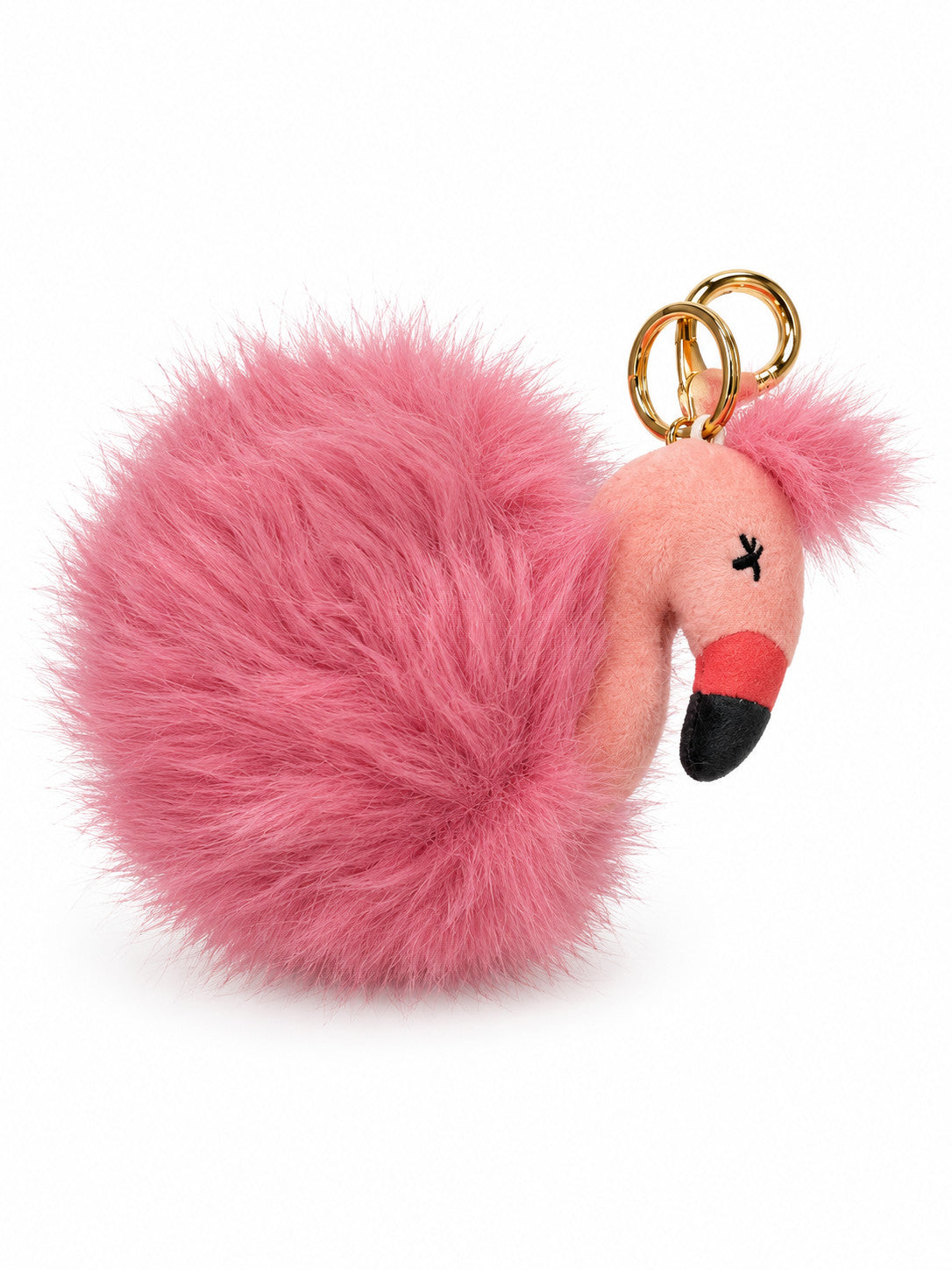 Mon Ami Zinnia Flamingo Bag Charm