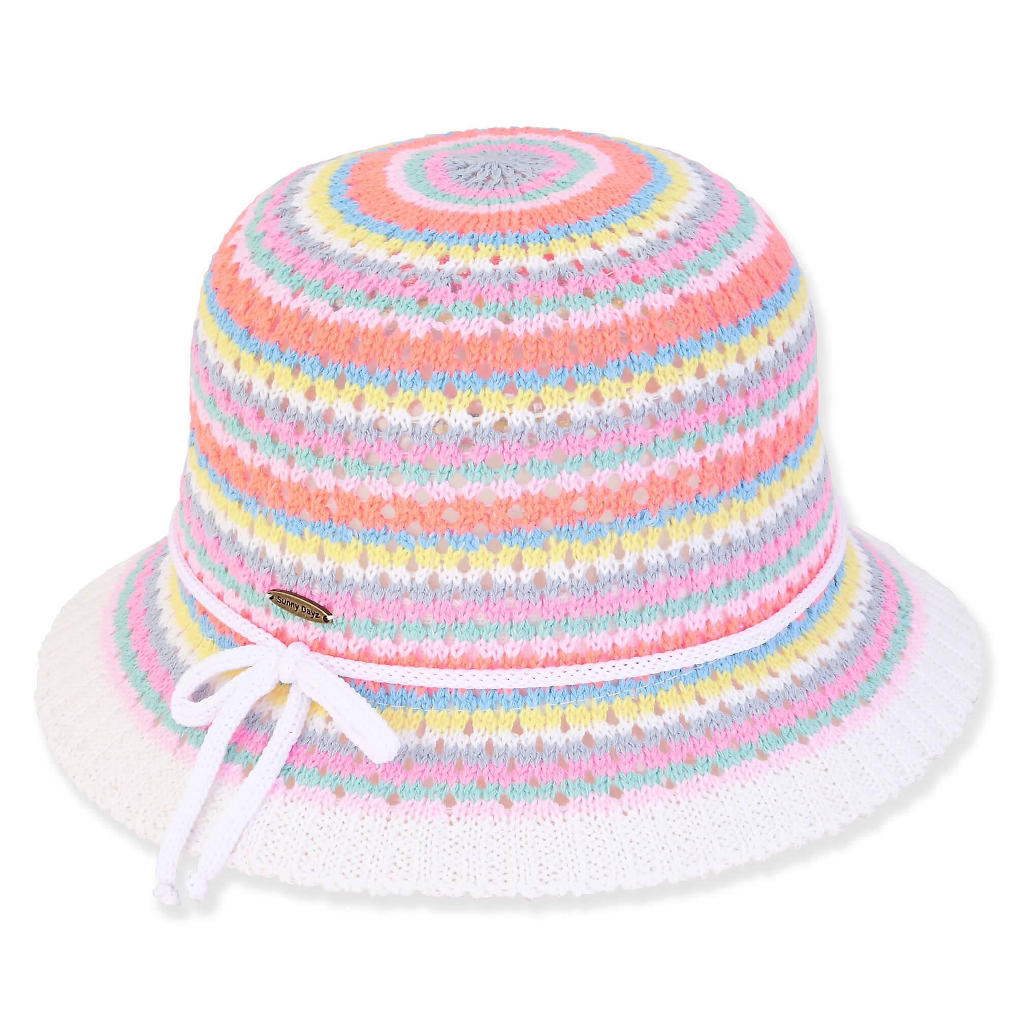 Sun 'N' Sand Youth Zoe Poly Bucket Hat