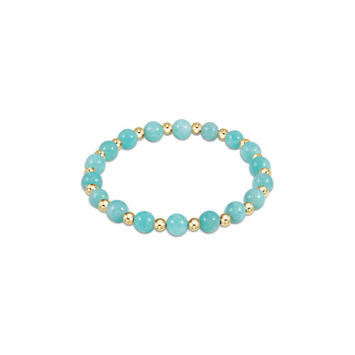 ENewton Grateful Pattern 6mm Bead Bracelet