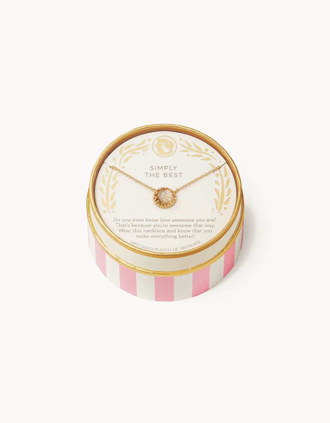 Spartina Simply The Best Sea La Vie Necklace Gold