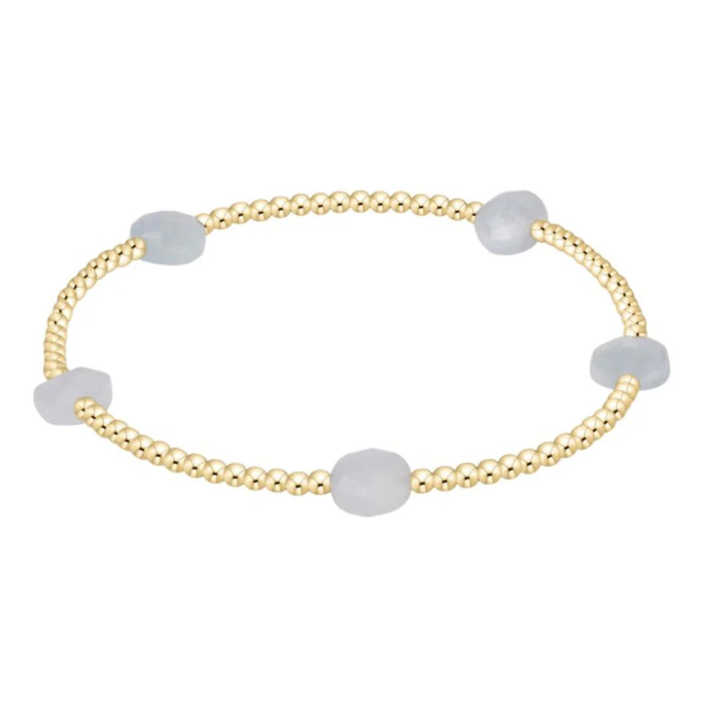 Enewton Admire Small Gem 2mm Gold Bead Bracelet