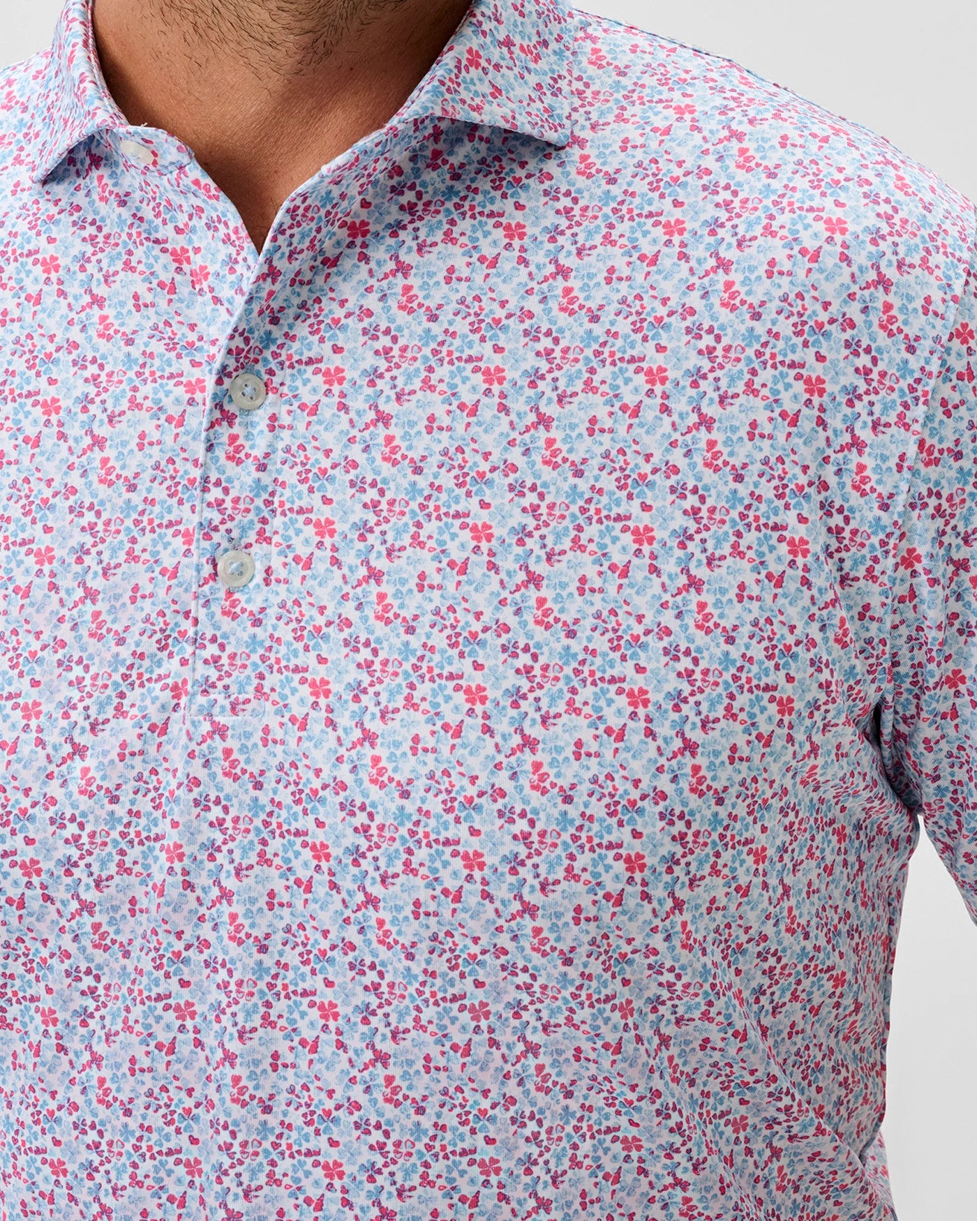 Johnnie-O Performance Jersey  Charmer Polo Punch