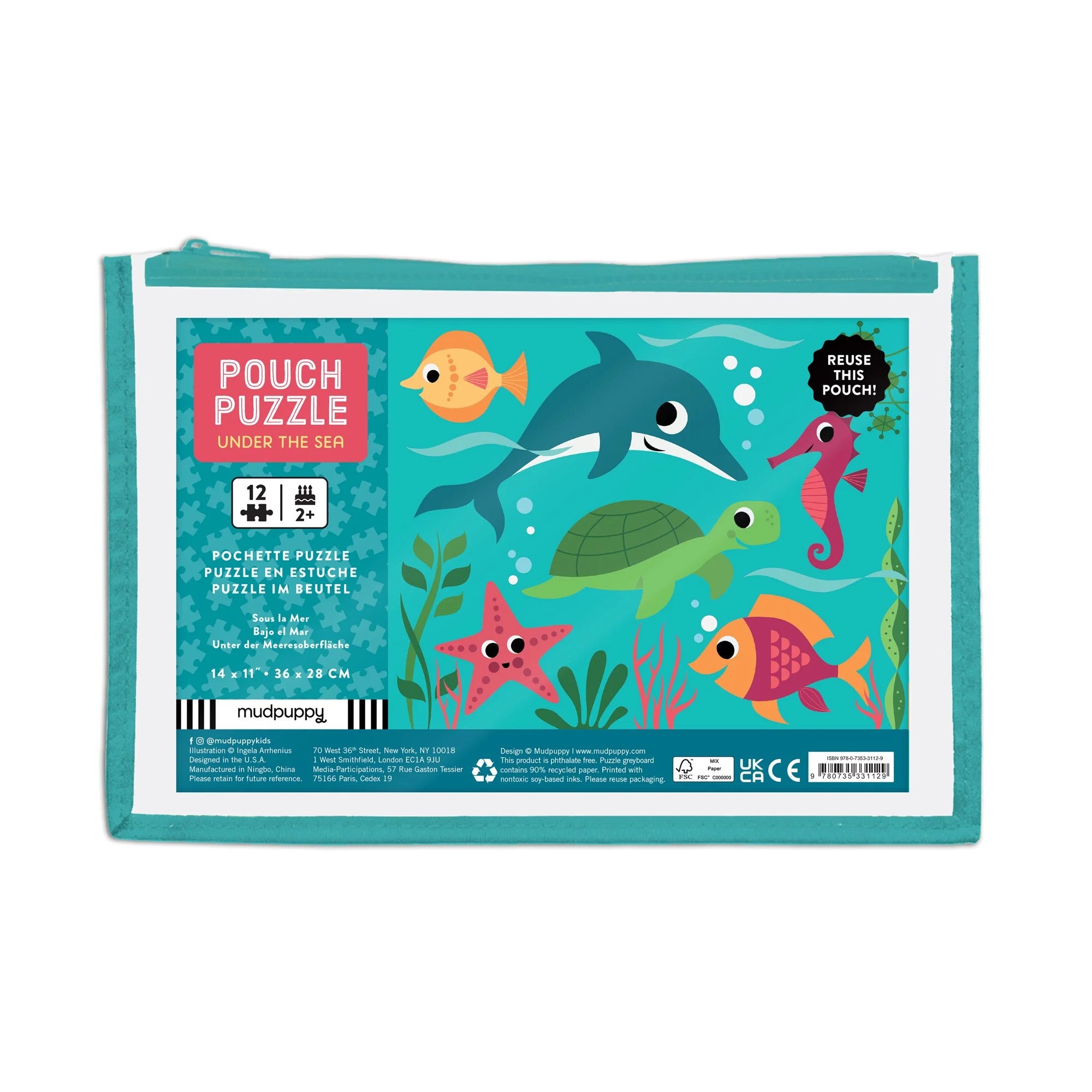 12 Pouch Under the Sea Puzzle