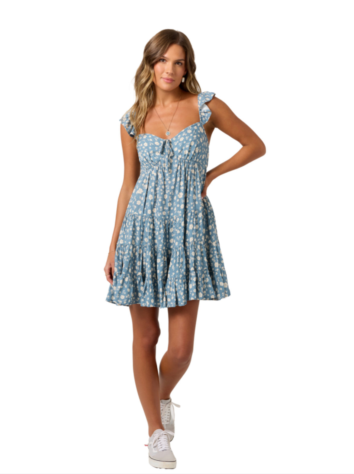 O'Neill Lorelei Primrose Dress Provincial Blue
