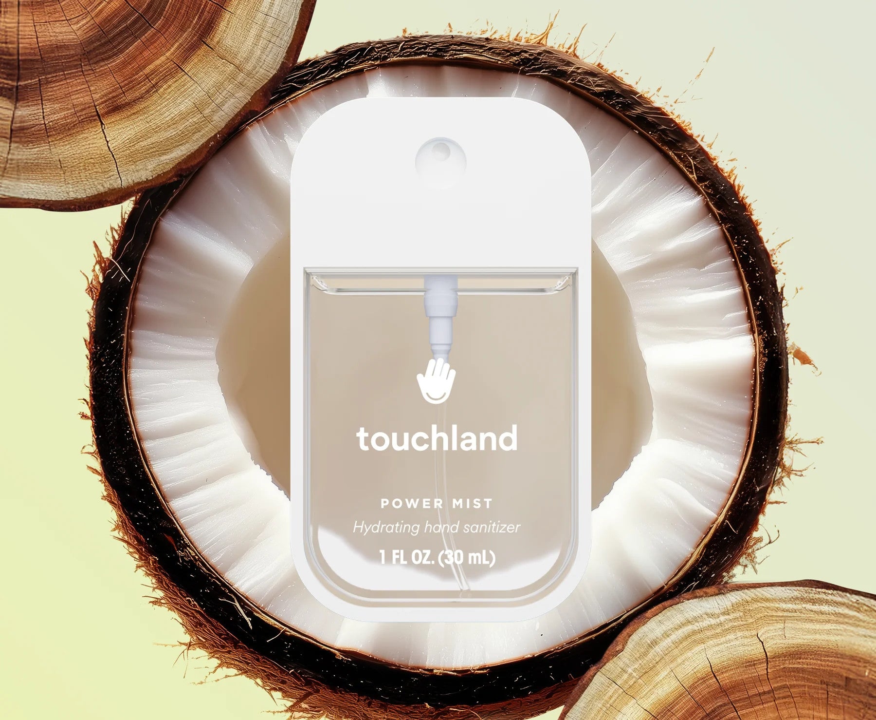 Touchland Beach Coco Power Mist Hydrating Hand Sanitizer 30ml