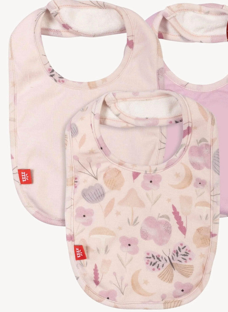 Magnetic Me Modal Stay Dry Infant Bib Pack Organic Botanics