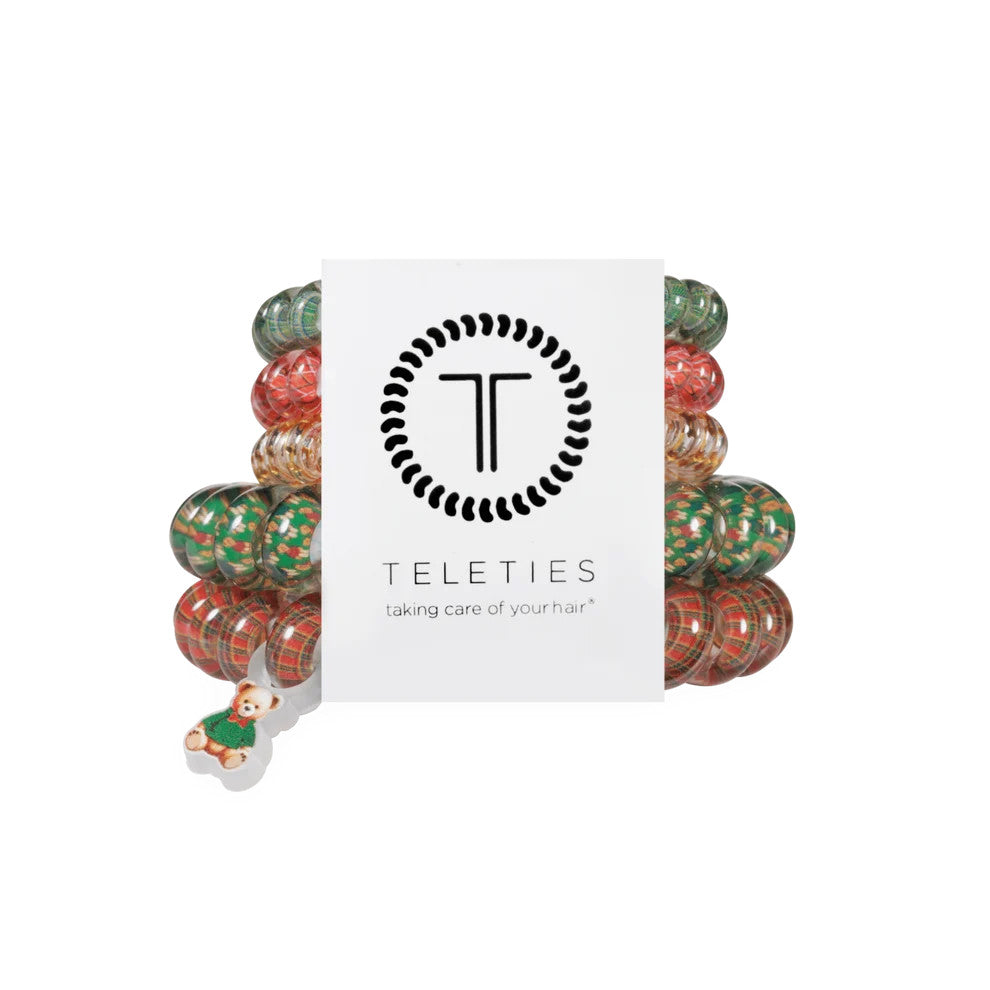 Teleties Beary Christmas Mixed Hair Ties