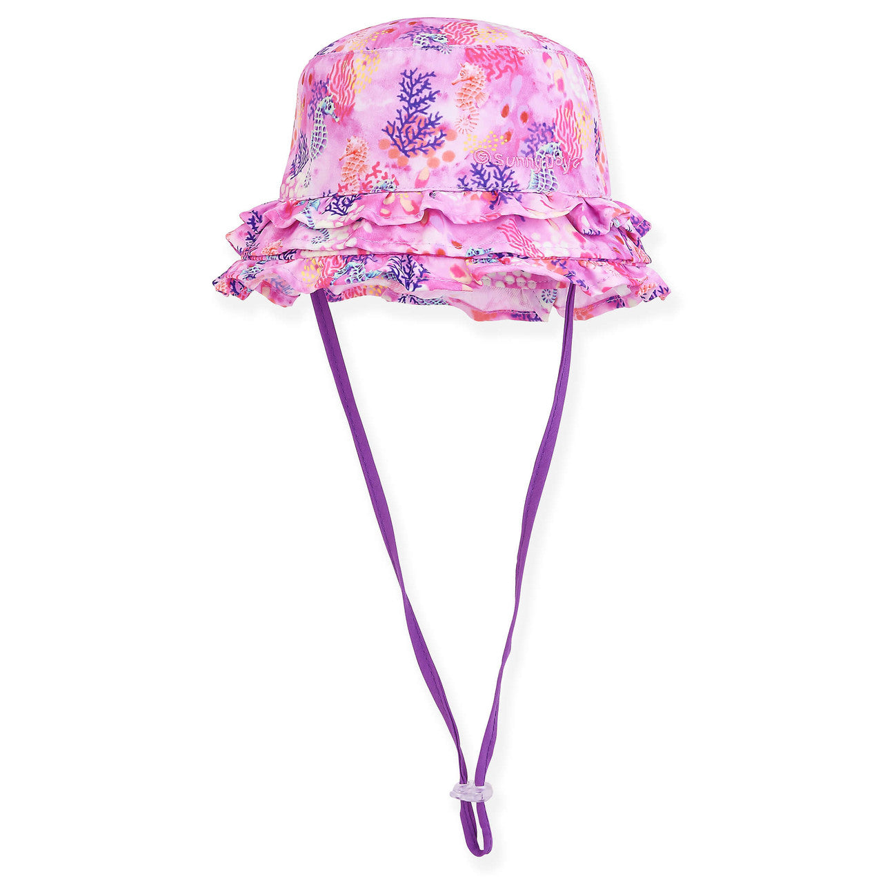 Sun 'N' Sand Kids Charlotte Bucket Hat Cotton Candy