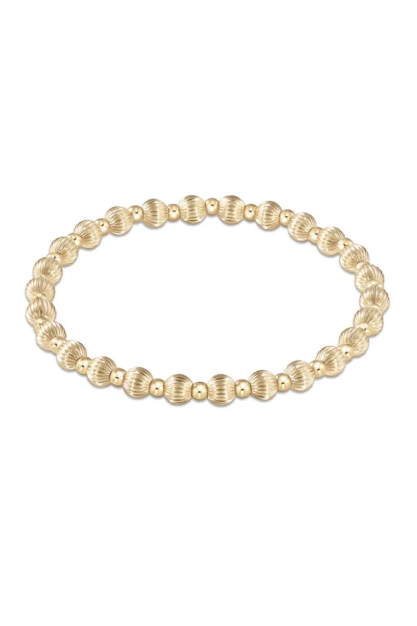 Enewton Extends Dignity Grateful Pattern 5mm Bead Bracelet
