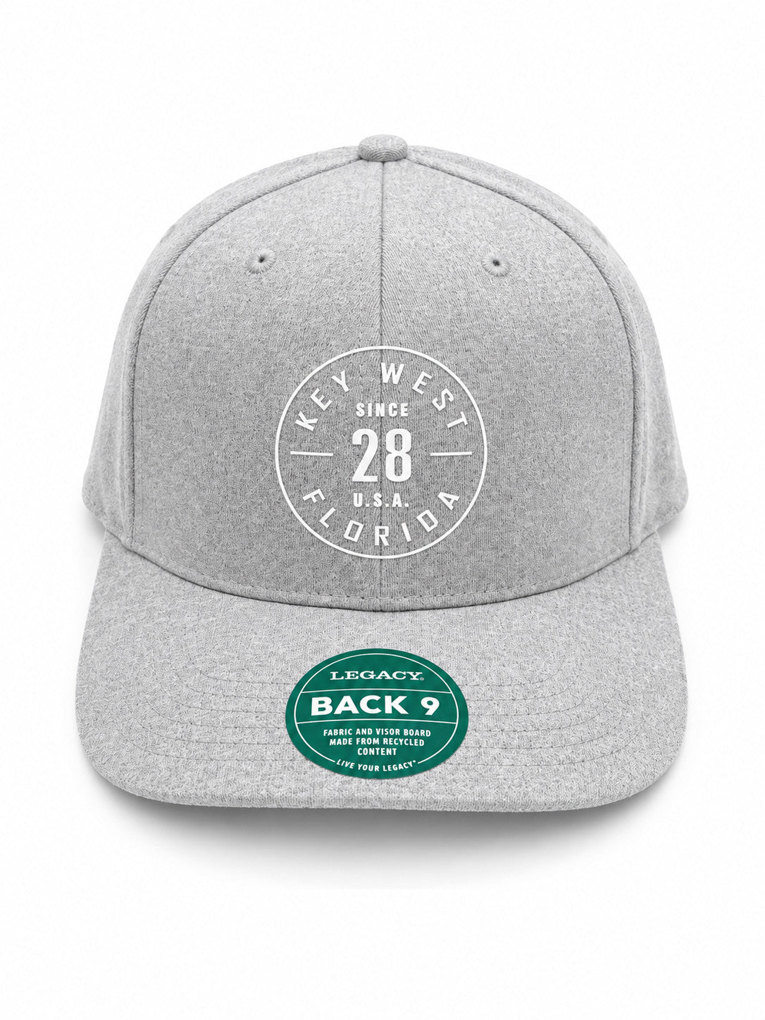 Legacy Since 28 Key West Hat Heather Grey