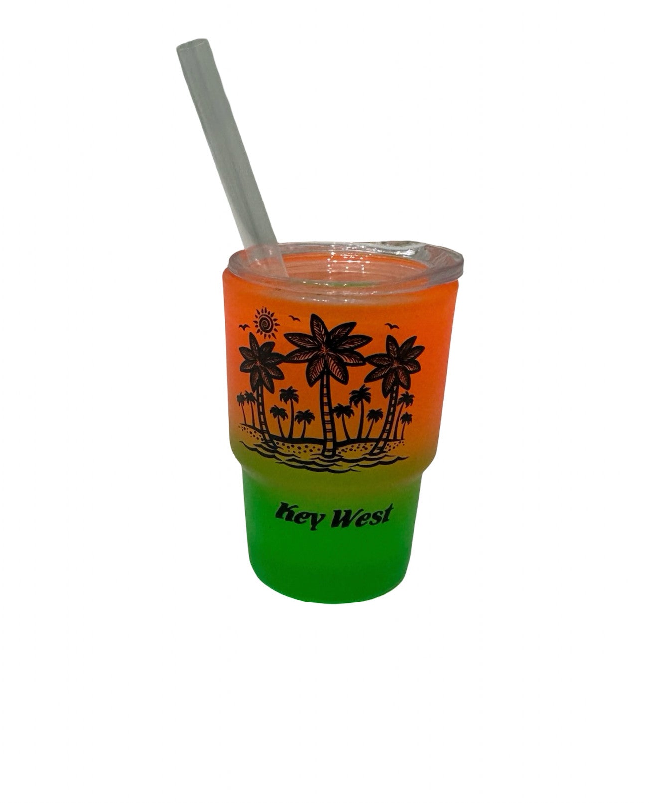 Palms & Beach  Matte Mini Tumbler Shot Glass