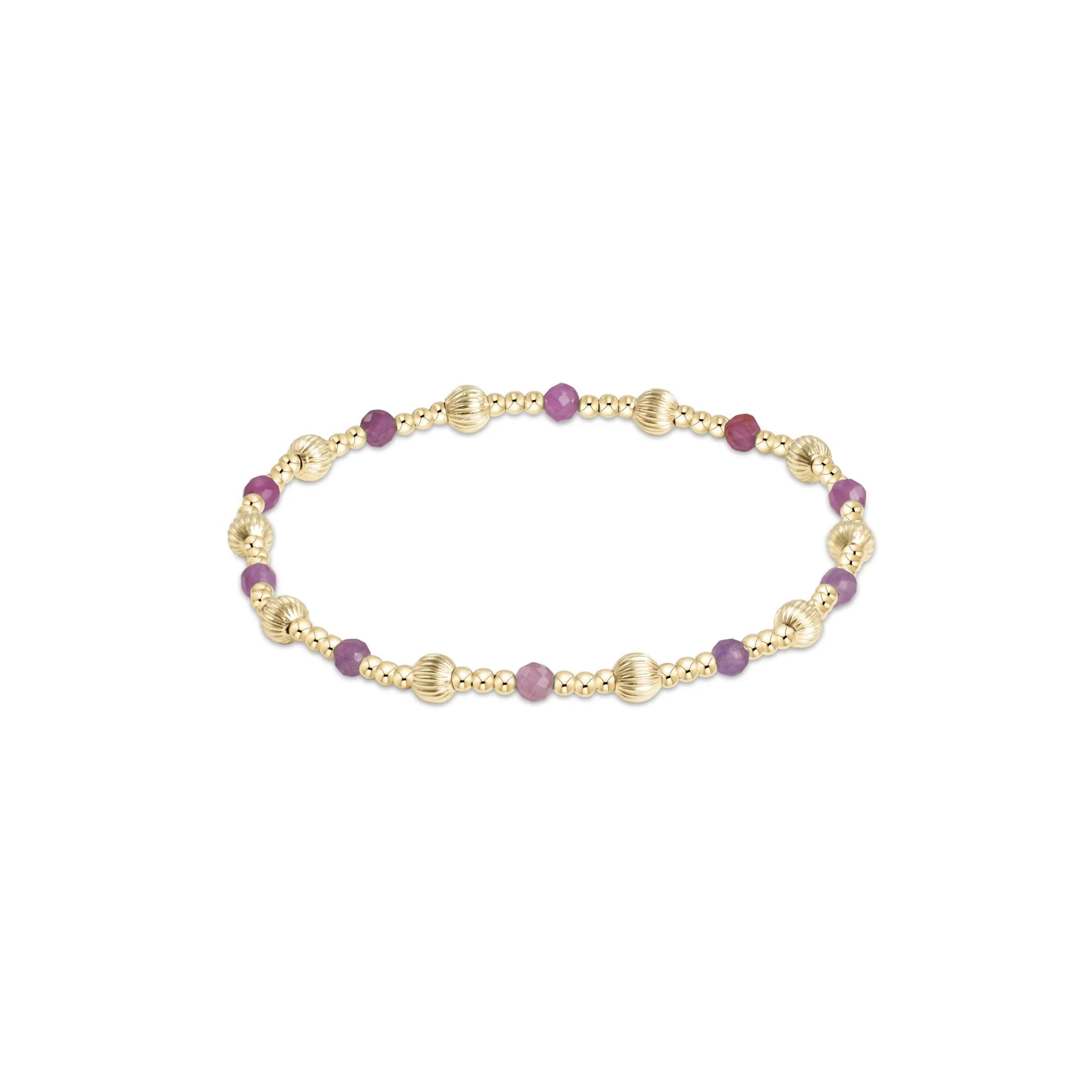 ENewton Dignity Sincerity Pattern 4mm Bead WF '24 Bracelet