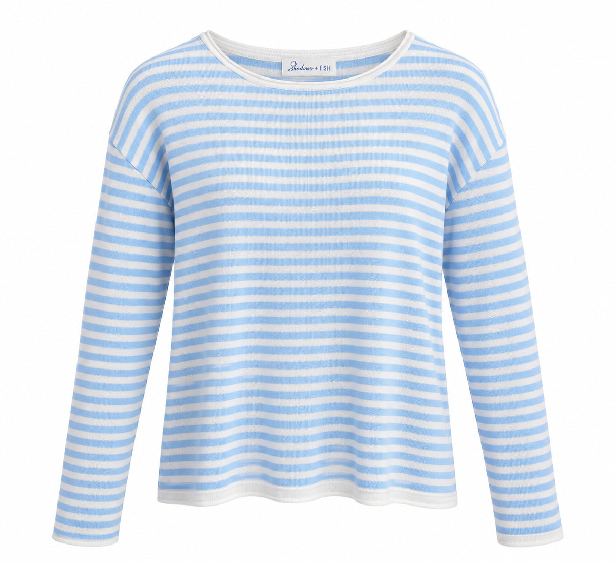 Shaddow and Fish Kate Striped Lightweight Sweater Top