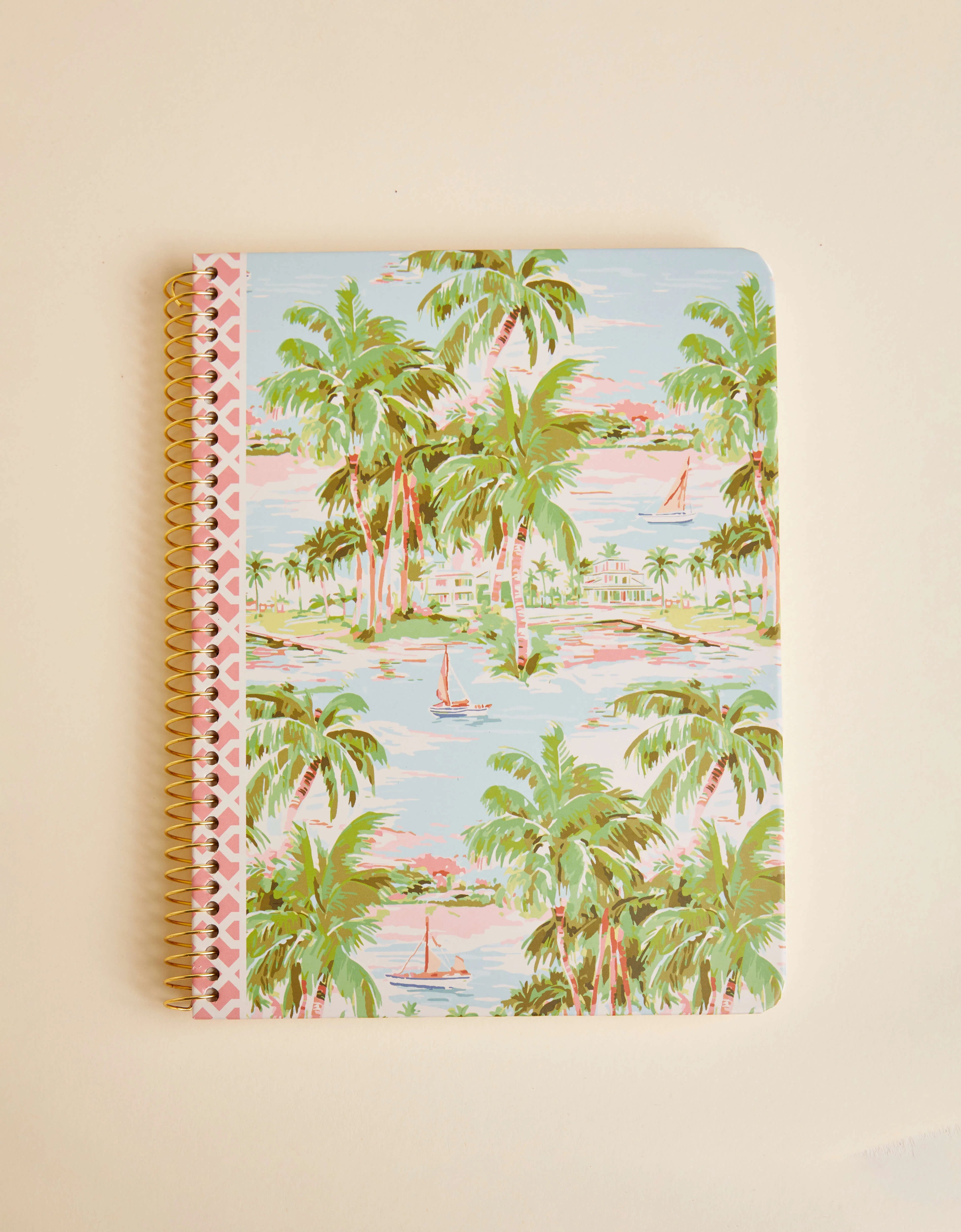 Spartina Ruled Spiral Notebook Coastal Dreams