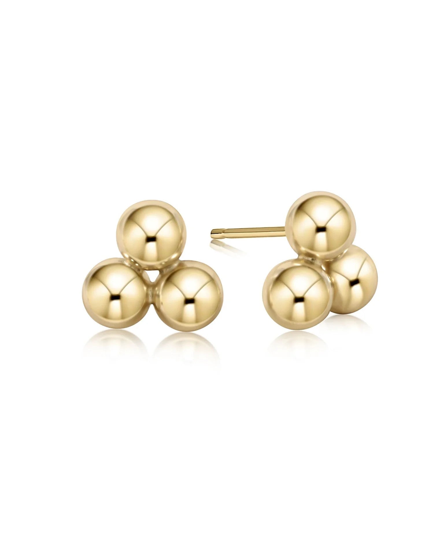 ENewton Classic Cluster 6mm Stud Earrings Gold