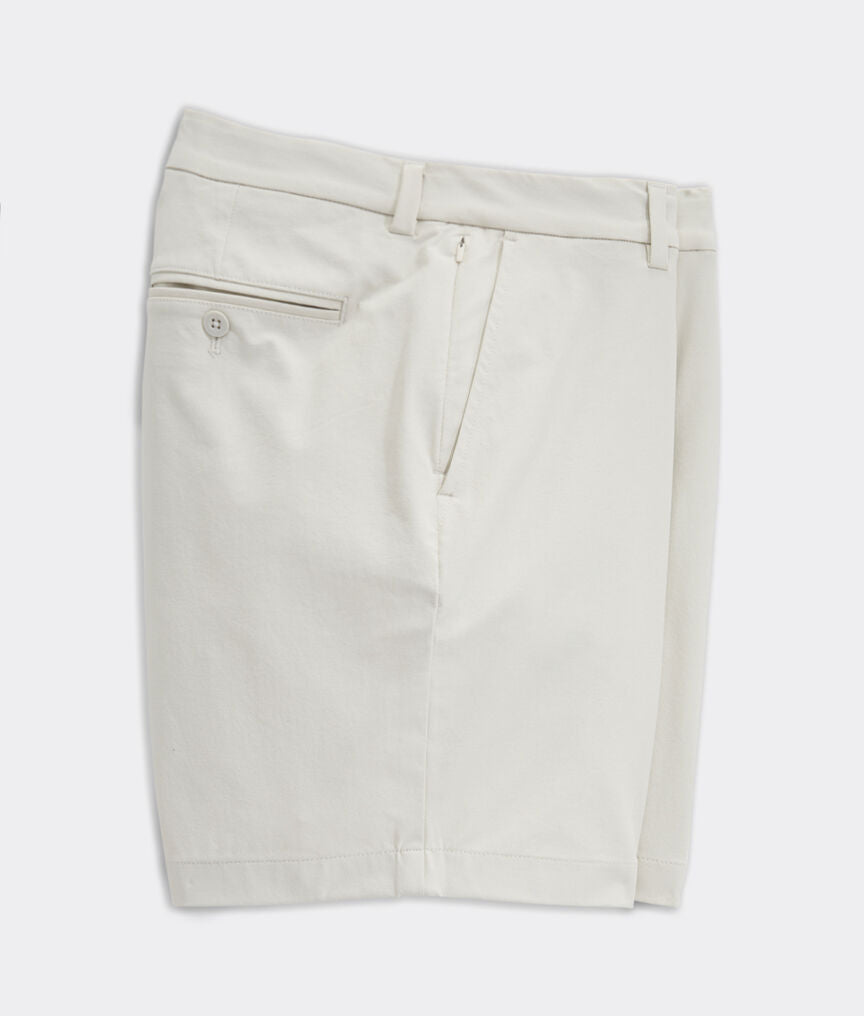 Vineyard Vines 7" On-The-Go Shorts Stone